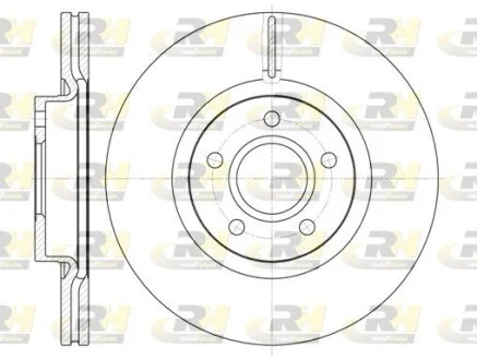 Тормозной диск ROADHOUSE 671110