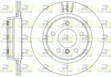 Тормозной диск ROADHOUSE 672210