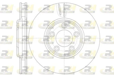Тормозной диск ROADHOUSE 683610