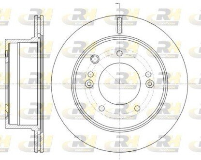 Гальмівний диск ROADHOUSE 6993.10