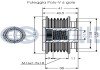 Механізм вільного ходу генератора VAG/Ford/Seat/Skoda 97- RUVILLE 541035 (фото 2)