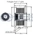 Механізм вільного ходу генератора Toyota Land Cruiser, Rav 4, Auris 2.0-3.0D 02- RUVILLE 542511 (фото 2)
