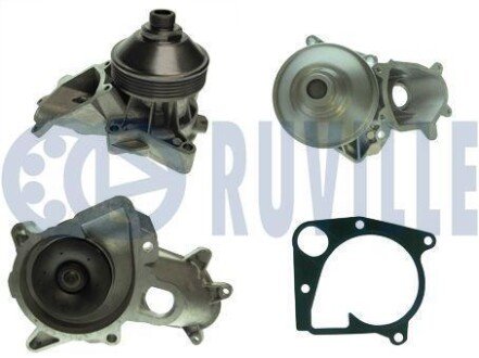 Водяна помпа BMW (E38/E39/E46/X5)/Land Rover/Opel Omega 2.5D/Dti/3.0D 1998- RUVILLE 561072