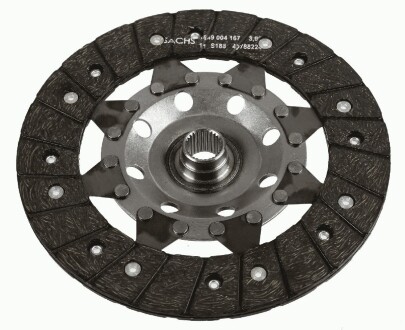 Диск сцепления VAG A2 / A3 / TT / Cordoba / Ibiza / Octavia / Bora / Golf / NewBeetle / Polo 1,4-1,9TDi 96-10 SACHS 1864002835