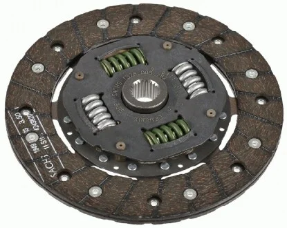 Диск зчеплення VW Golf/Jetta "1,3-1,6 "76-90 SACHS 1878005782