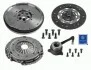 Комплект зчеплення (DMF) AUDI/FORD/SKODA/VW Galaxy/Fabia/Octavia/Bora/Golf/Polo "1,9TDi 2290601005