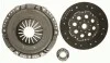 Комплект сцепления MERCEDES C (W202) / E (W124, W210) / G (W463) 2,8-5,0 86 - SACHS 3000318001 (фото 1)