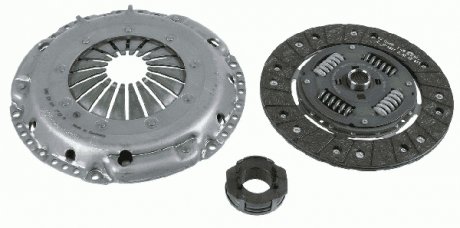 Комплект сцепления AUDI / SKODA / VW A3 / Octavia / Caddy / Golf / Passat 1,9-2,0 88-03 SACHS 3000332001 (фото 1)