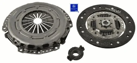 Комплект сцепления CITROEN / PEUGEOT Berlingo / Xantia / Partner 2,0HDi 99 - SACHS 3000950026 (фото 1)