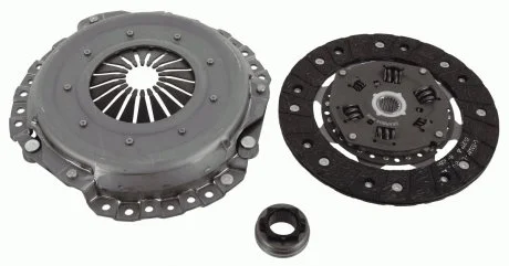 Комплект сцепления CITROEN / PEUGEOT / TOYOTA Jumpy / Expert / Corolla 1,9D 98 - SACHS 3000950798 (фото 1)