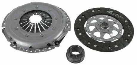 Комплект сцепления AUDI / SKODA / VW A4 / Superb / Passat 1,8-2,0 95-05 SACHS 3000951210