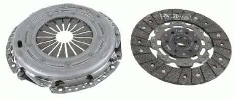 Комплект сцепления FORD / MAZDA / VOLVO Focus / Mazada3 / S80 / V50 1,6 03 - SACHS 3000970002