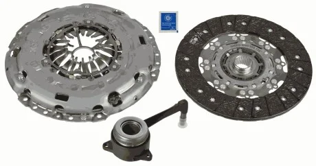 Комплект сцепления VW Multivan / Transporter 2,0TDi 09 - SACHS 3000990313 (фото 1)