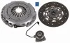 Комплект зчеплення X-Tend (CSC) CHEVROLET/OPEL Cruze/AstraHJ/CorsaD/MerivaAB "03>> SACHS 3000990419 (фото 1)