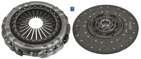 Комплект зчеплення RVI, VOLVO, D=430 mm SACHS 3400 700 479