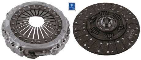 Комплект зчеплення IVECO, D=430 mm SACHS 3400 700 693