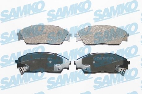 Тормозные колодки передние дисковые Honda Civic / Civic CRX / Civic Shuttle / Prelude SAMKO 5SP071 (фото 1)