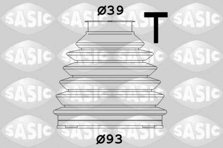 Комплект пильника приводного валу SASIC 1900015