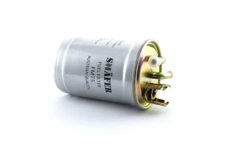 Фильтр топливный VW 1,6 / 1,9D / TD / TDI 87- (с подогревом) SHAFER FM75