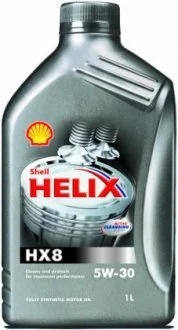 Масло моторное Shell Helix HX8 Synthetic 5W-30 (1 л) SHELL 550040535