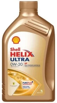 Олива двигуна 1L Shell Helix Ultra SP 0W20 (API SP, АСЕА C5) SHELL 550063070