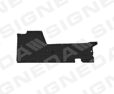 Захист днища BMW 1 (F20/F21), 05.15 - 19 Signeda PBM98113AL