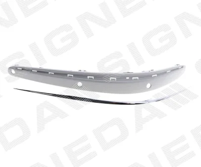 Молдінг бампера MERCEDES BENZ (E-KL W211), 03.02 - Signeda PBZ04030MBL