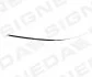 Молдінг бампера MERCEDES BENZ (C-KL W204), 07 - 11 PBZ04063MAL