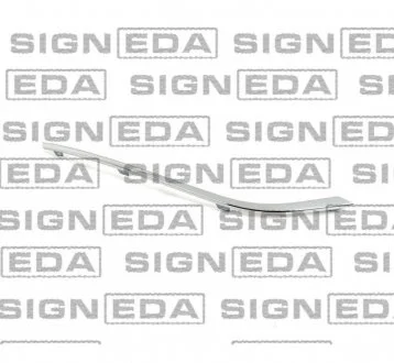 Молдинг хром решетки туманки PASSAT B7 USA левый Signeda PVW99065MAL