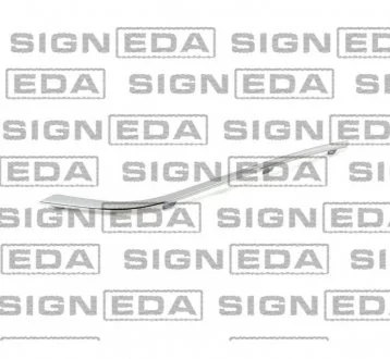 Молдинг хром решетки туманки PASSAT B7 USA правый Signeda PVW99065MAR