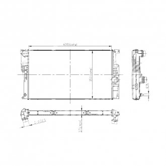 Радіатор BMW 1 (F20/F21), 08.11 - 06.15 Signeda RA60815Q