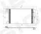 Радіатор кондиціонера FORD C-MAX, 10.14 - 19 RC940764