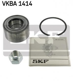 Подшипник ступицы, комплект FIAT / LANCIA Duna / Uno / Delta Prisma передняя сторона 1,0 / 2,0L 79-00 SKF VKBA1414 (фото 1)
