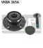 Підшипник маточини, комплект AUDI / SEAT / SKODA / VW A3 / Altea / Leon / Octavia / Golf / Jetta задня сторона 1,2 / 2,5L 03 - SKF VKBA3656 (фото 3)