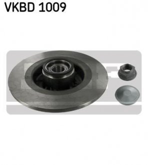 Гальмівний диск з підшипником SKF VKBD1009