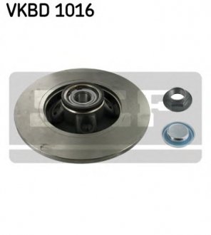 Тормозной диск с подшипником SKF VKBD1016