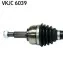 Приводний вал RENAULT Grand Scenic/Megane/Scenic "1,4-1,6 "03>> SKF VKJC6039 (фото 2)