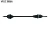 Приводний вал CITROEN / PEUGEOT C3 II / DS3 / 207/208 "R" 09 >> VKJC8866