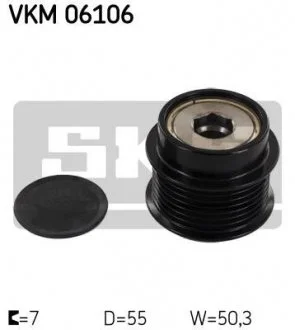 Шків приводного ременя SKF VKM 06106