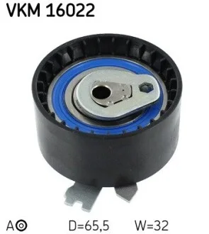 Ролик ремня грм натяжной DACIA / NISSAN / RENAULT Duster / Logan / Sandero / Kangoo / Megane 1,4 / 1,6L 97 - SKF VKM16022