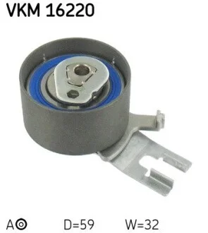Фото 1 - натяжной ролик ременя ГРМ SKF VKM 16220 Натяжной ролик ременя ГРМ SKF VKM 16220 (фото 1)