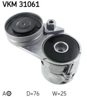 Натяжний ролик, поліклиновий ремінь SKF VKM 31061