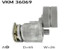 Натяжитель ремня NISSAN / OPEL / RENAULT / VOLVO Primastar / Vivaro / Duster / S40 1,9 / 2,0L 00 - SKF VKM36069 (фото 3)