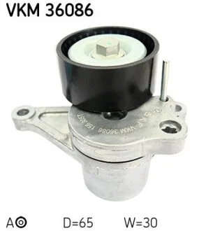 Натяжной ролик, поликлиновой ремень SKF VKM 36086