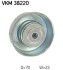 Ролик натяжний BMW/OPEL - не постачається SKF VKM38220 (фото 2)