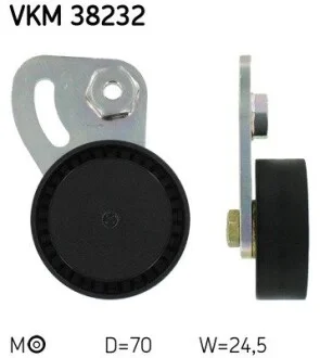 Фото 1 - ролик натяжной BMW 3/5/7 "1,6/2,5L "95-04 SKF VKM38232 Ролик натяжной BMW 3/5/7 "1,6/2,5L "95-04 SKF VKM38232 (фото 1)