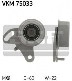 Ролик ременя грм натяжний HYUNDAI / MITSUBISHI H100 / Sonata / Galant / L 300 / Lancer / Pajero 1,8 / 2,4L 80 - SKF VKM75033