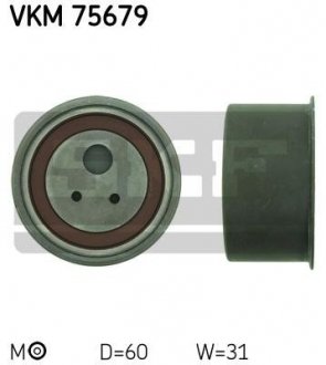 Ролик ремня грм натяжной MITSUBISHI Lancer 2,0L 95 - SKF VKM75679 (фото 1)