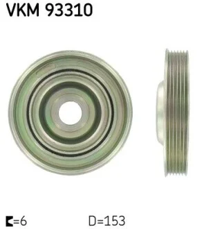 Ремінний шків, колінчастий вал SKF VKM93310