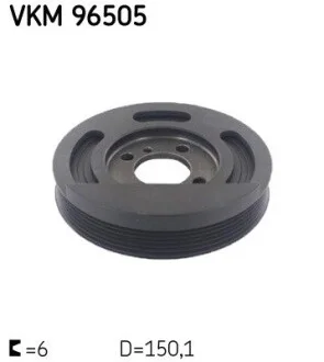 Шкив коленвала SKF VKM 96505